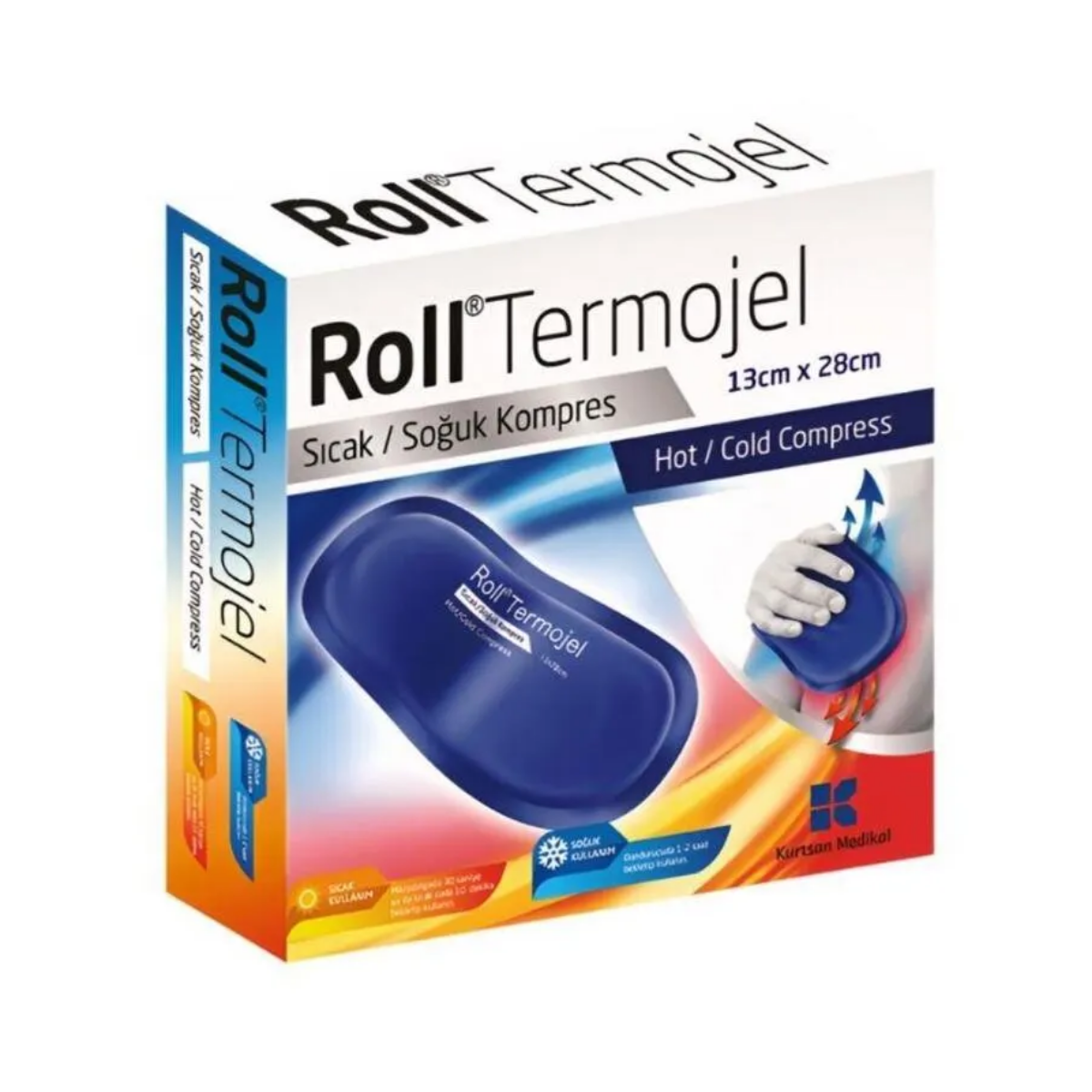 Roll Termojel Sıcak Soğuk Kompres 13cm x 28cm