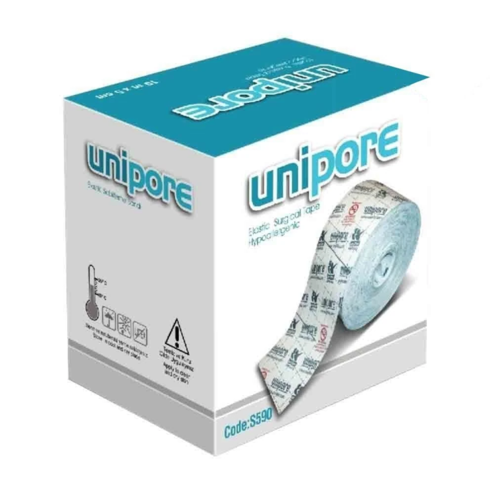 Unipore 10cm x 10m Elastik Sabitleme Bandı Flaster