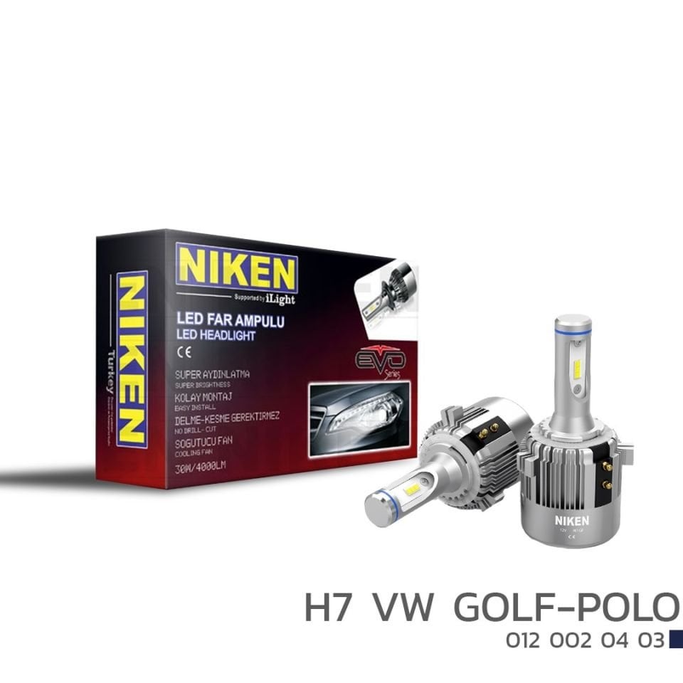 Niken Led Xenon Evo Serisi H7 VW Golf Polo