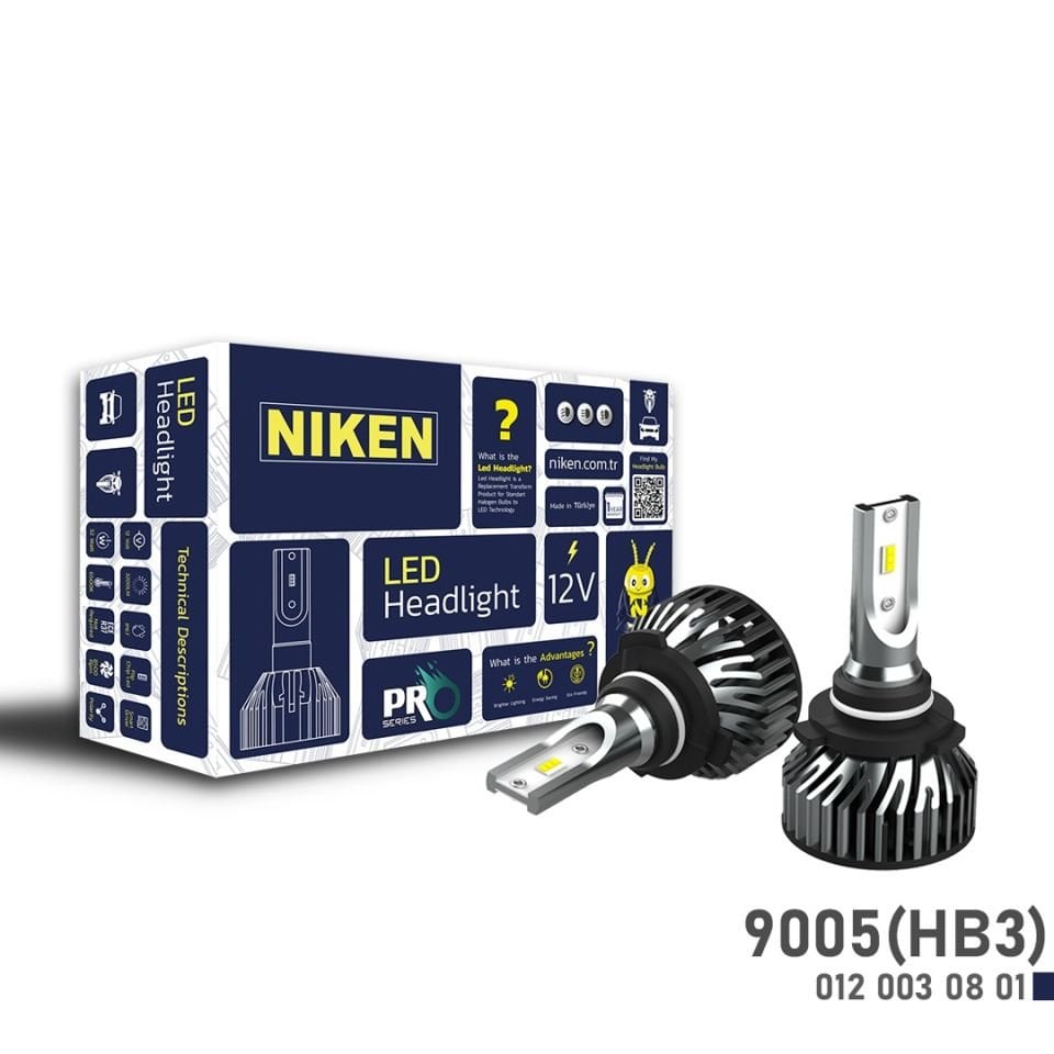 Niken Led Xenon Pro Serisi 9005 (HB3)