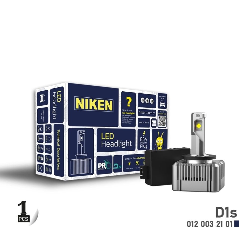 Niken Led Xenon Pro Serisi D1S (1 Adet)