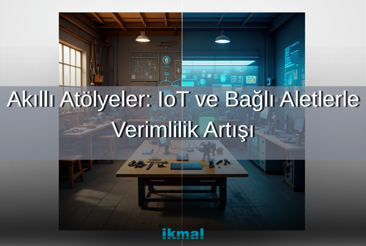 Akıllı Atölyeler: IoT ve Bağlı Aletlerle Verimlilik Artışı