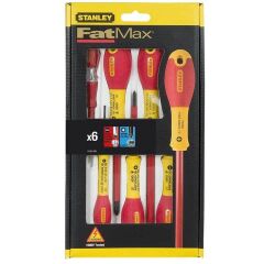 Stanley 6 Parça Elektrik İzoleli Tornavida Takımı 0-65-443