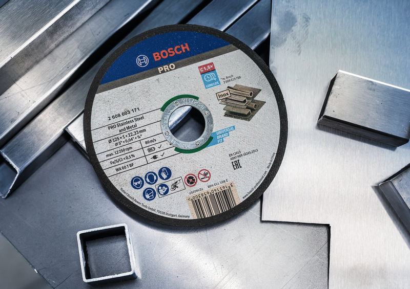 Bosch 115x1 mm Inox (Paslanmaz Çelik) Kesme Diski Taşı 10'lu Kutu 2608603254