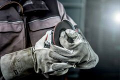 Metabo Avuç Taşlama 1350W 125mm 11000 d/d Pedal Şalter WP 13-125 Quick