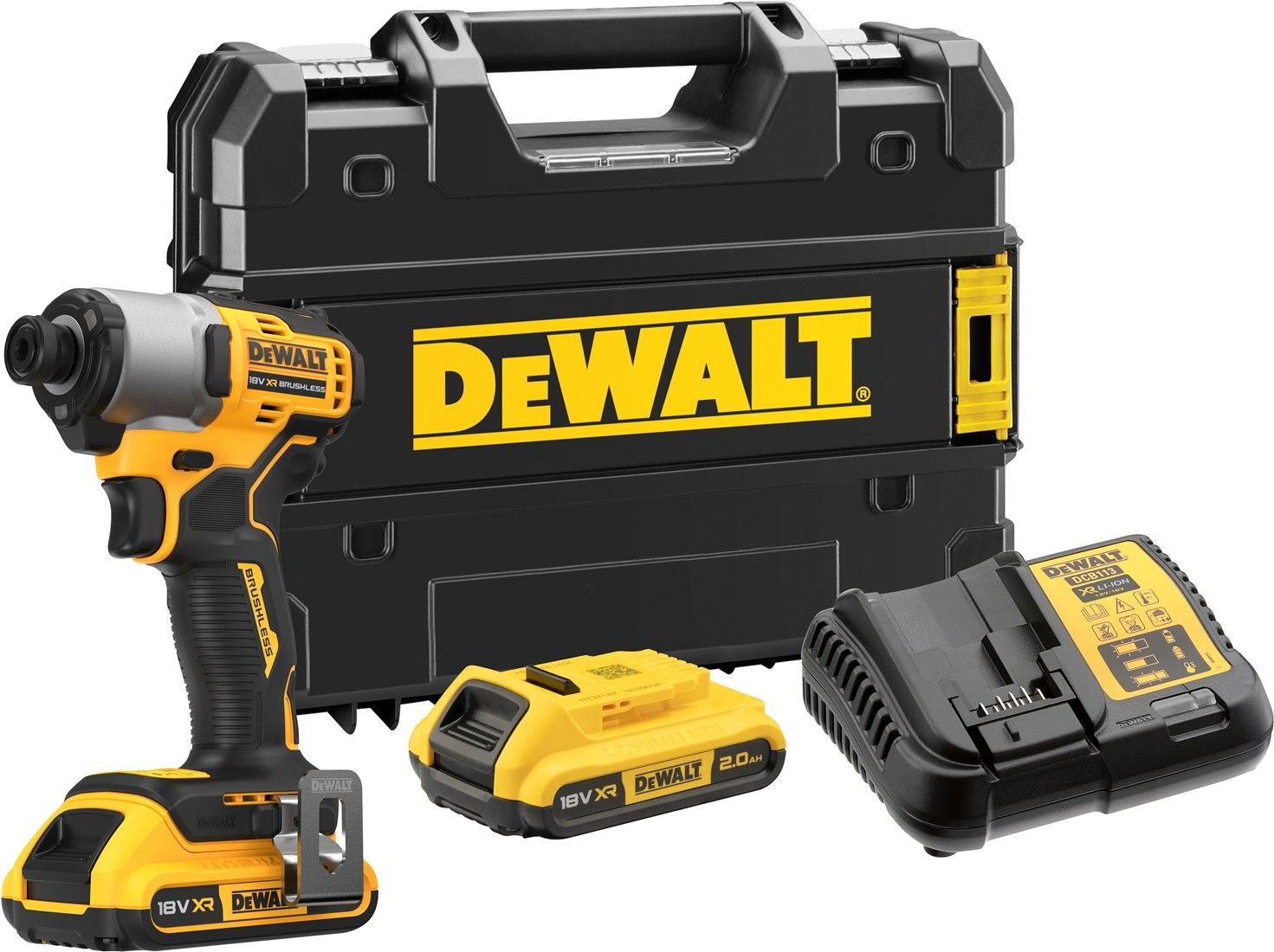 Dewalt DCF840D2T Çift Akülü Darbeli Vidalama Makinesi