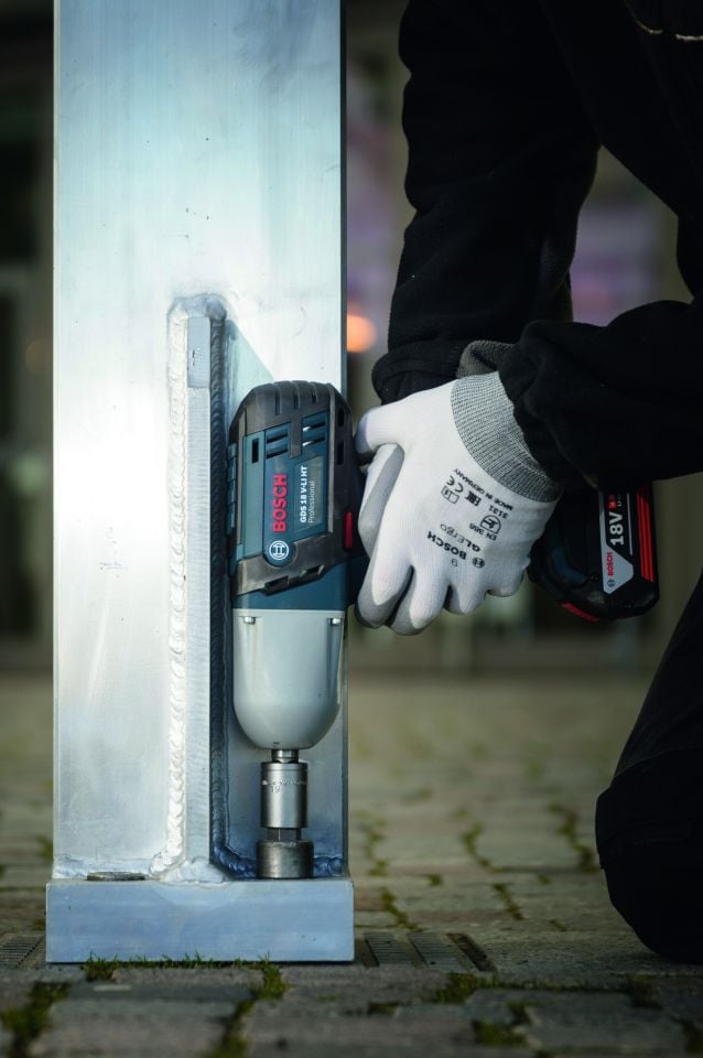 Bosch Professional GDS 18V-Li HT Akülü Darbeli Somun Sıkma Makinesi 2x4 Ah