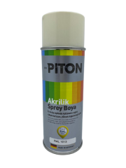Piton Akrilik Sprey Boya 400 ml RAL1013 İnci Beyaz
