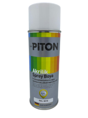 Piton Akrilik Sprey Boya 400 ml RAL9010 Beyaz