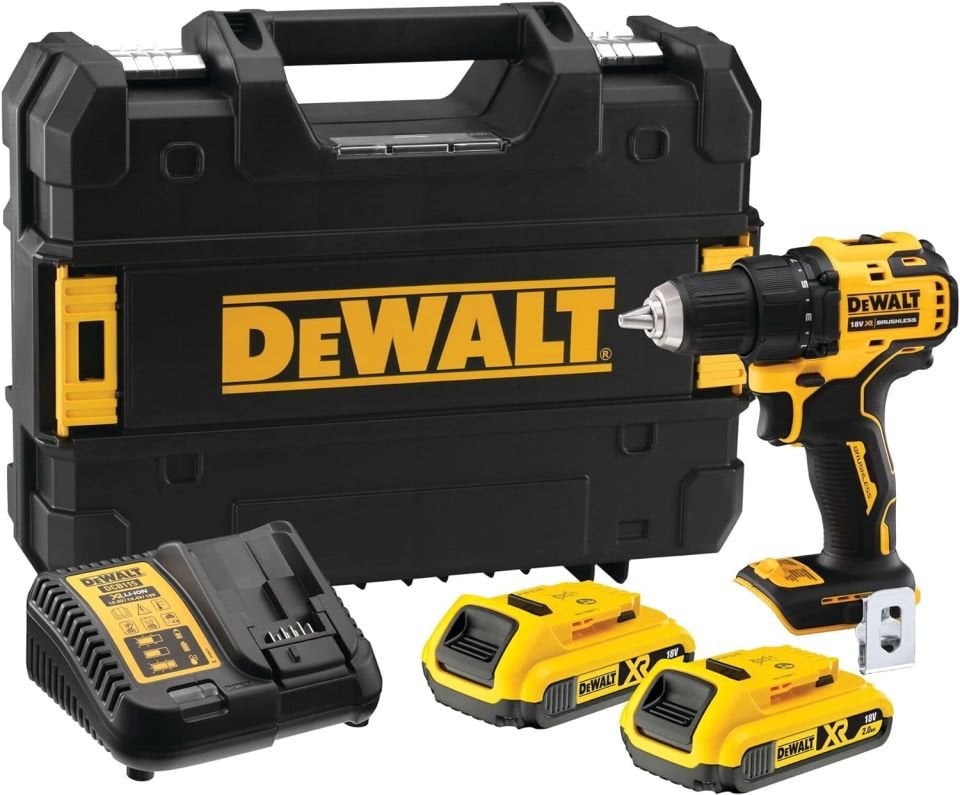 Dewalt 18V 2.0 Ah Li-Ion Kömürsüz Vidalama DCD708D2T