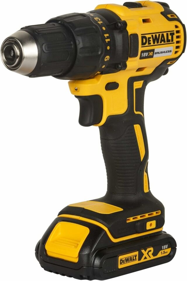 Dewalt 18V 1.5AH Li-İon Kömürsüz Darbesiz Vidalama / Matkap DCD777S2T