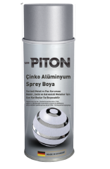 Piton Çinko - Alüminyum Sprey Boya 400 ml
