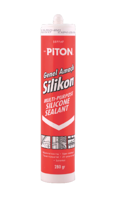 Piton Genel Amaçlı Silikon 280 gr Beyaz