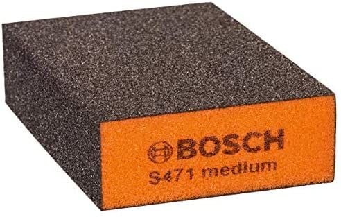 Bosch S471 Medium Takoz Sünger Zımpara Orta Kalınlık Turuncu