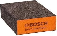 Bosch S471 Medium Takoz Sünger Zımpara Orta Kalınlık Turuncu