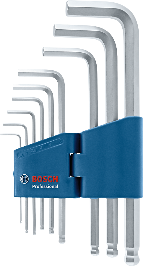Bosch Profesyonel Allen Anahtar Takımı 9 Parça 1600A01TH5
