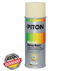 Piton Akrilik Sprey Boya 400 ml RAL1015 Açık Fildişi