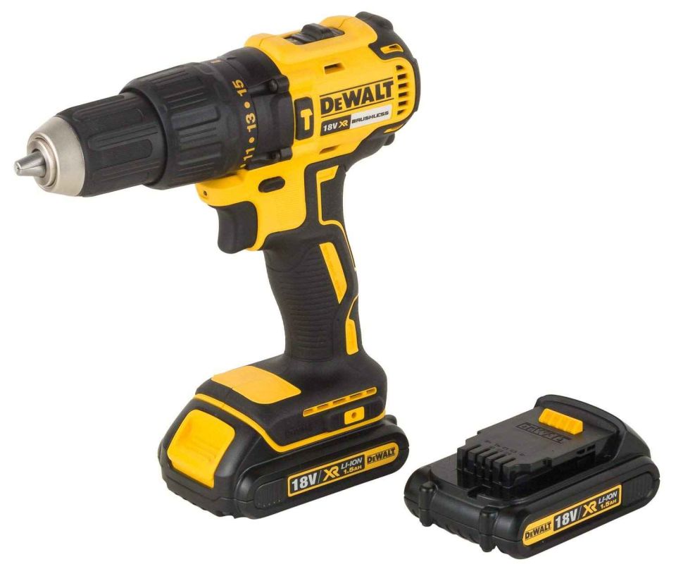 Dewalt 18V 1.5AH Li-İon Kömürsüz Darbeli Matkap DCD778S2T