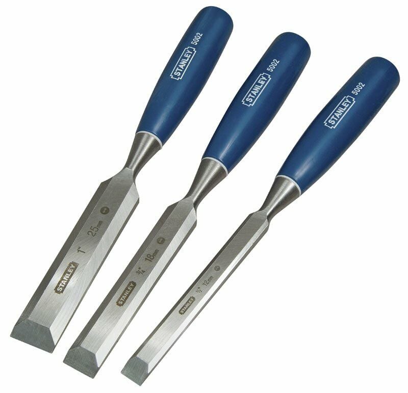 Stanley İskarpela Seti, 3 Parça 12-18-25 mm