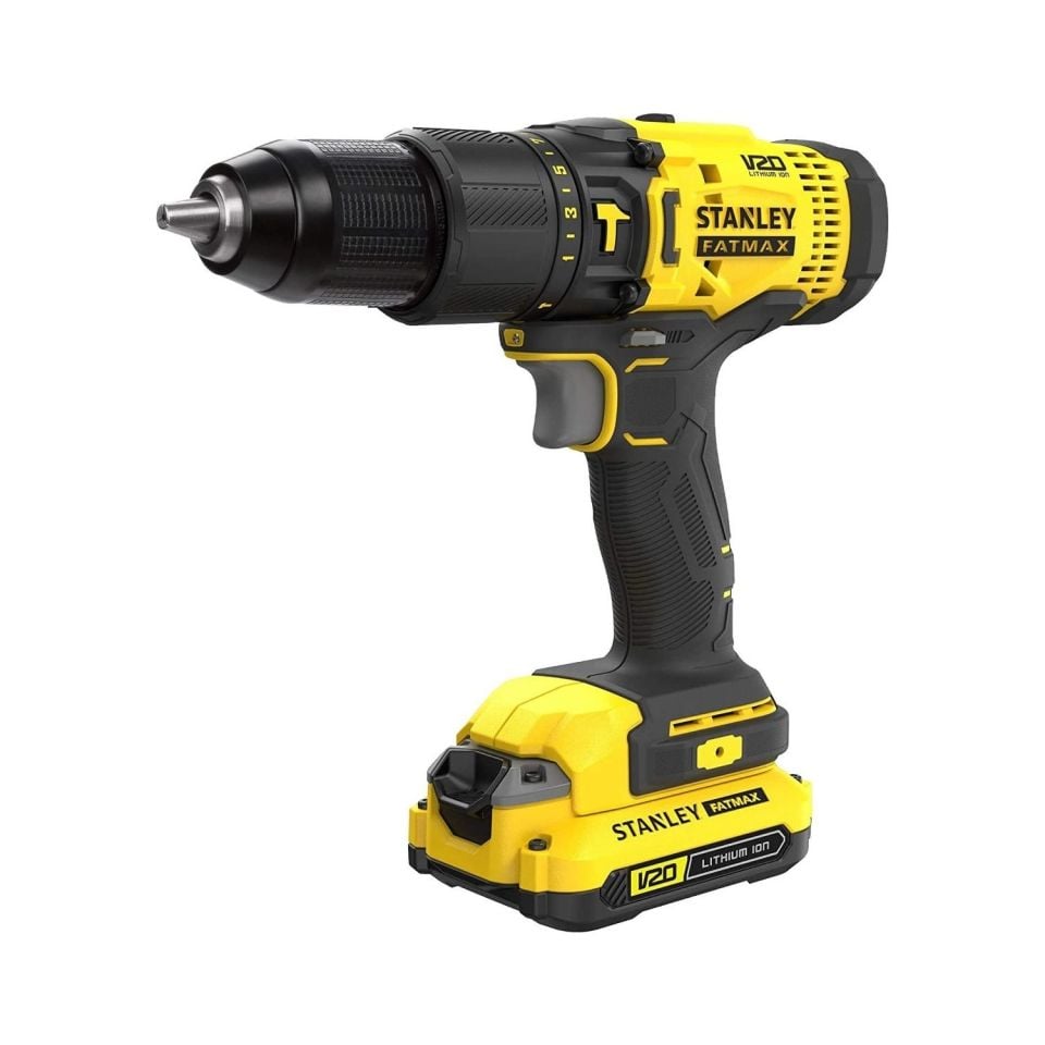 Stanley SCD718D2K Şarjlı Kömürsüz Darbeli Matkap 18V 2.0Ah