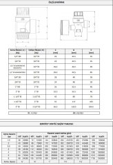 Case Emniyet Ventili ½’’ - 7 Bar