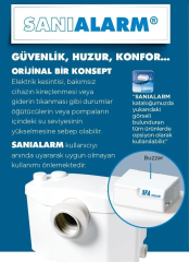 SFA Sanialarm - Sanihydro ürünleri için Alarm Modülü