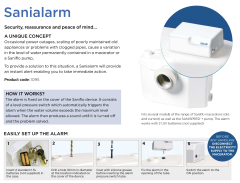 SFA Sanialarm - Sanihydro ürünleri için Alarm Modülü