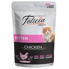 Felicia Tahılsız 85g Pouch Yavru Tavuklu Yaş Kedi Maması