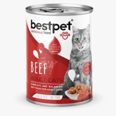 BESTPET CAT WITH VEAL IN GRAVY 400 G