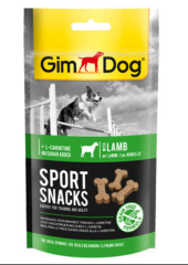 GimDog Sport Snacks Kuzu L-Carnitinli Tahılsız Ödül Tableti 60 Gr