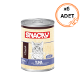 6 ADET Snacky Chunk Ton Balıklı Yetişkin Kedi 400 gr x6