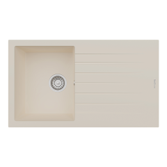 RealStone P004 Troya 86 Tek Gözlü Damlalıklı Granit Eviye