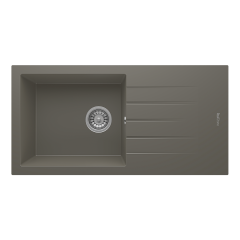 RealStone P011 Assos 86 XL Tek Gözlü Damlalıklı Granit Eviye