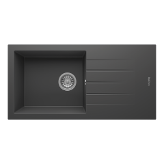 RealStone P011 Assos 86 XL Tek Gözlü Damlalıklı Granit Eviye