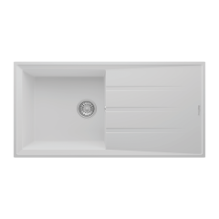 RealStone P012 Efes 100 Tek Gözlü Damlalıklı Granit Eviye