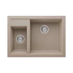 RealStone P016 Cappadocia 1.5 Gözlü Damlalıksız Granit Eviye