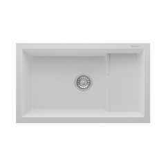 RealStone P017 Patara 1.5 Gözlü Damlalıksız Granit Eviye