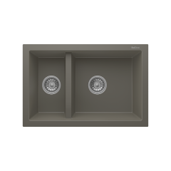 RealStone P018 Bergama 1.5 Gözlü Damlalıksız Granit Eviye