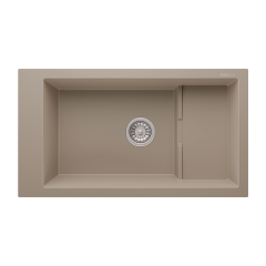 RealStone P023 Knidos 1.5 Gözlü Damlalıksız Granit Eviye