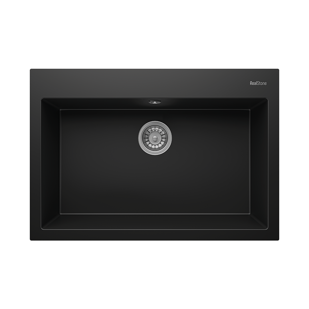 RealStone K003 Didyma 77 Tezgah Üstü Granit Eviye