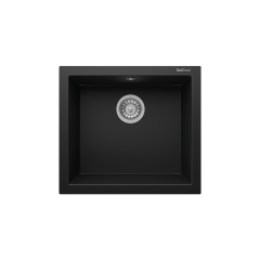 RealStone K005 Gordion 52 Tezgah Altı Granit Eviye Siyah
