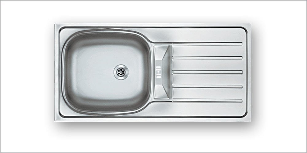 Tek Hazneli Damlalıklı Eviye - AE 8650 T