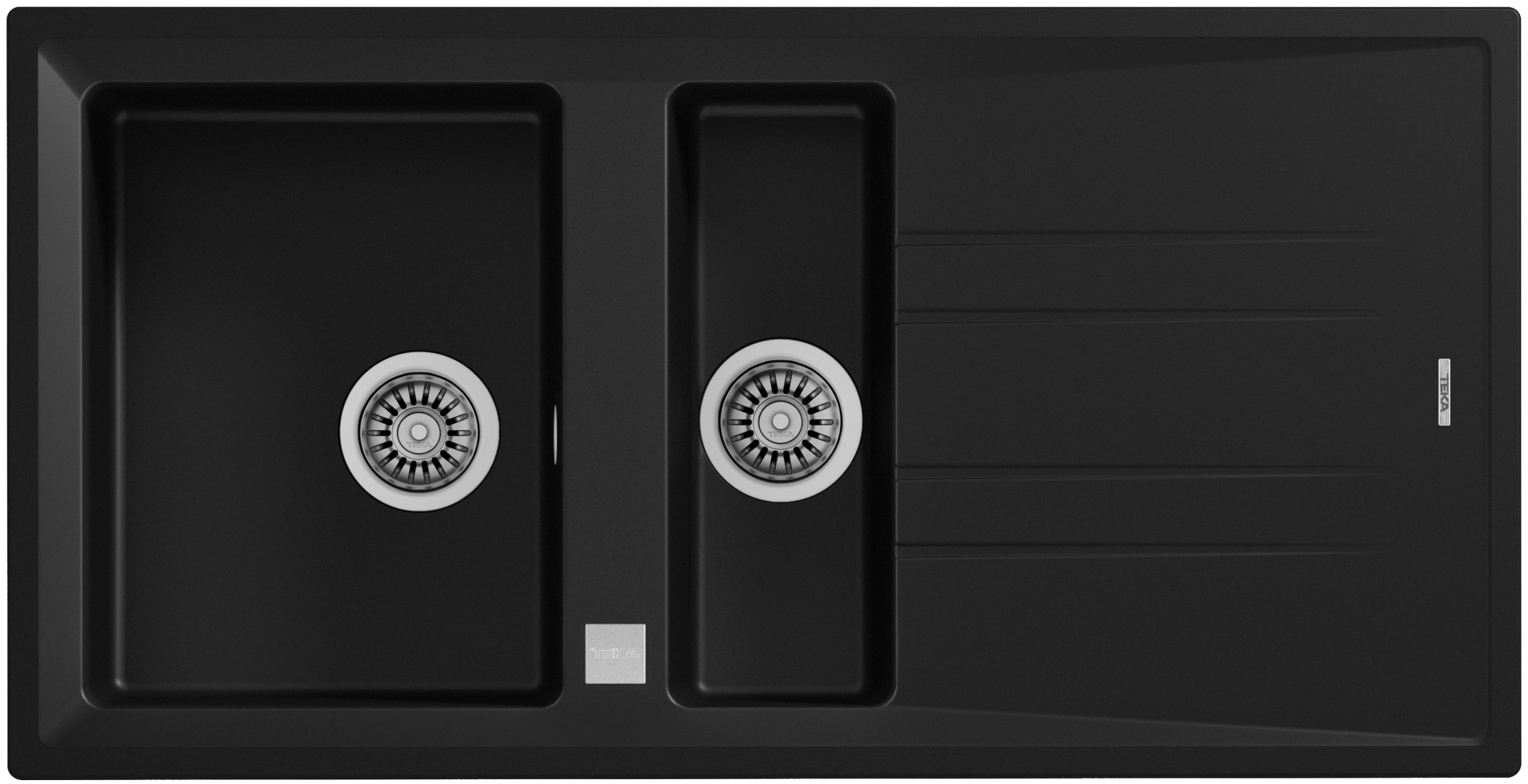 TEKA Stone 60 B-TG 1,5 Hazneli Damlalıklı Granit Eviye 50cm x 100cm