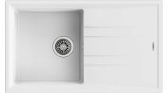 TEKA Stone 50 B-TG Tek Hazneli Damlalıklı Granit Eviye 50cm x 86cm