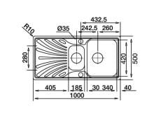 TEKA Princess 60 B 1,5 Hazneli Damlalıklı Eviye