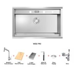 WSD 790 Akıllı Eviye Set - Krom