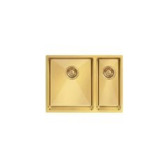 Tezgah Altı Dik Köşe 1.5 Gözlü Gold Eviye (Kalınlık: 1.2mm)