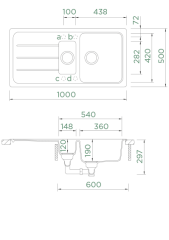 Schock Formhaus D-150L Nero