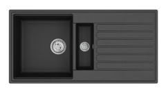 TEKA Cliff 60 B-TQ 1,5 Gözlü Damlalıklı Granit Eviye