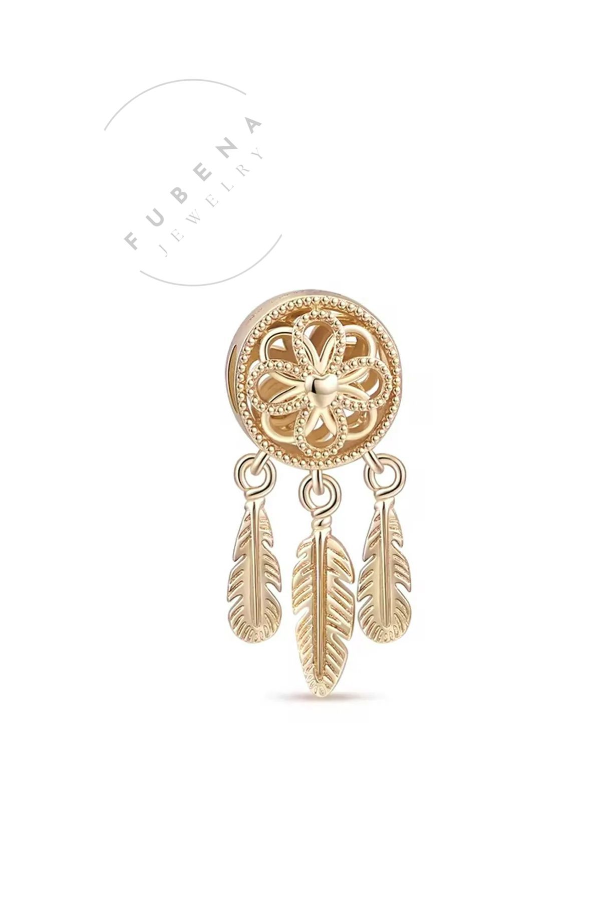 Altın Düş Kapanı Charm